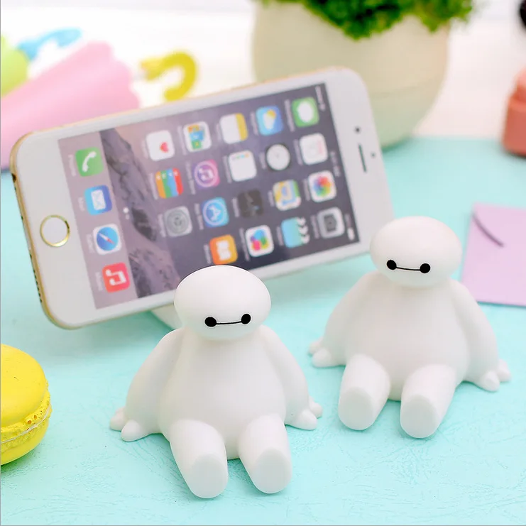 Hot Sales 1 Piece ABS Car Style cute mobile phone holder Stand rings Cute Big Hero 6 Baymax Cartoon Phone Support Tablet Holder
Hot Sales 1 Piece ABS Car Style cute mobile phone holder Stand rings Cute Big Hero 6 Baymax Cartoon Phone Support Tablet Holder