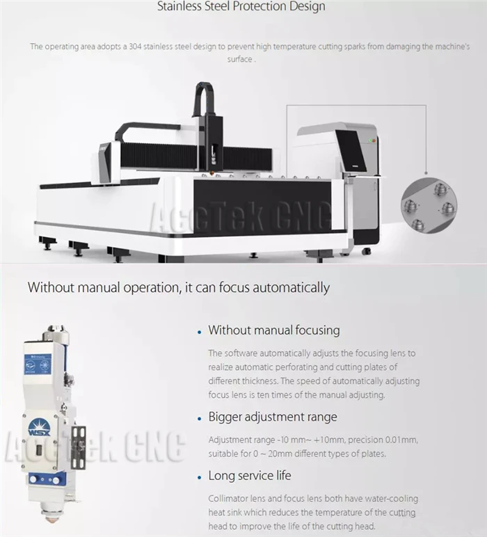 fiber laser features
