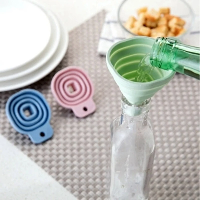 Funnel Kitchen Accessories Telescopic Funnel Foldable Liquid Dispenser Kitchen Gadgets Tools
Funnel Kitchen Accessories Telescopic Funnel Foldable Liquid Dispenser Kitchen Gadgets Tools