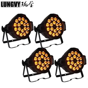 Free Shipping 4pcs/lot Led Par Light 18x18w 6in1 RGBWA UV Led Par Can DMX512 10CH DJ Stage lights
Free Shipping 4pcs/lot Led Par Light 18x18w 6in1 RGBWA UV Led Par Can DMX512 10CH DJ Stage lights