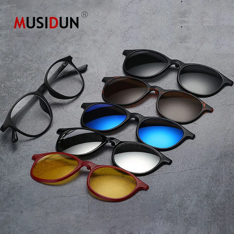 fashion Man Eyeglasses Frames 5 Clip On Women Polarized Sunglasses Magnetic Glasses Male Driving Spectacle Myopia Optical Q002
fashion Man Eyeglasses Frames 5 Clip On Women Polarized Sunglasses Magnetic Glasses Male Driving Spectacle Myopia Optical Q002