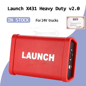 Launch X431 HD Heavy Duty Module Diagnostic Tool For 24V Trucks X431 Heavy Duty Adapter Box Work for X431 V Pro 3 Pad
Launch X431 HD Heavy Duty Module Diagnostic Tool For 24V Trucks X431 Heavy Duty Adapter Box Work for X431 V Pro 3 Pad