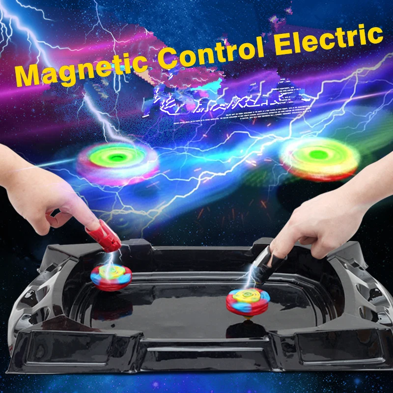 Funny Magnetic Control Electric With Arena Stadium Launcher Battle Gyro Beybladely Set Spinning Top blade blades toys
Funny Magnetic Control Electric With Arena Stadium Launcher Battle Gyro Beybladely Set Spinning Top blade blades toys