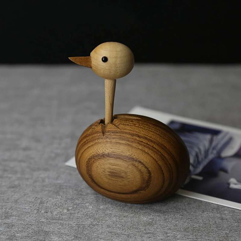 Nordic Handicraft Log Handmade Ostrich Puppet Solid Wood Ornaments Creative Wood Home Decorations
Nordic Handicraft Log Handmade Ostrich Puppet Solid Wood Ornaments Creative Wood Home Decorations