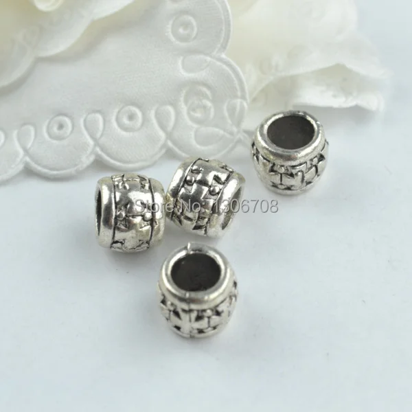 50pcs Metal antique tibetan silver charms flower cross pattern carved big hole round beads fit diy for europe bracelet z42654
50pcs Metal antique tibetan silver charms flower cross pattern carved big hole round beads fit diy for europe bracelet z42654