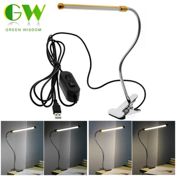 5V USB LED Desk Lamp with Clip Flexible Gooseneck Reading Table Lamps Dimmable Eye Protection Desk Light For Bedroom Office Work
5V USB LED Desk Lamp with Clip Flexible Gooseneck Reading Table Lamps Dimmable Eye Protection Desk Light For Bedroom Office Work