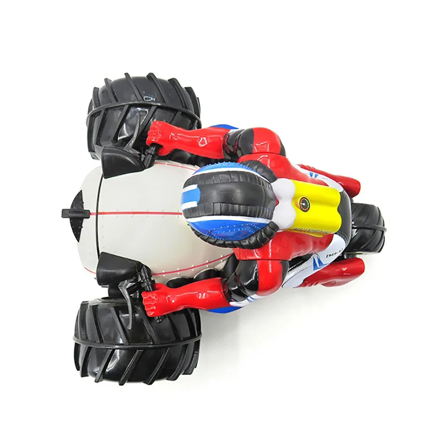 Flytec Amphibious Stunt Boat RC Car Moto 4WD 15kmH Wireless 360 Degrees Rotate Motorfiets Remote Control Cars Children Toys (4)