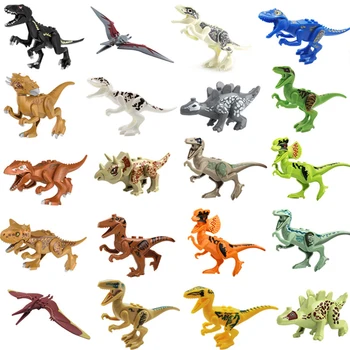 Jurassic World Dinosaur Building Blocks Bricks Tyrannosaurus Pterosaur Figures Toys Gift for Children Kids Compatible with duplo
Jurassic World Dinosaur Building Blocks Bricks Tyrannosaurus Pterosaur Figures Toys Gift for Children Kids Compatible with duplo