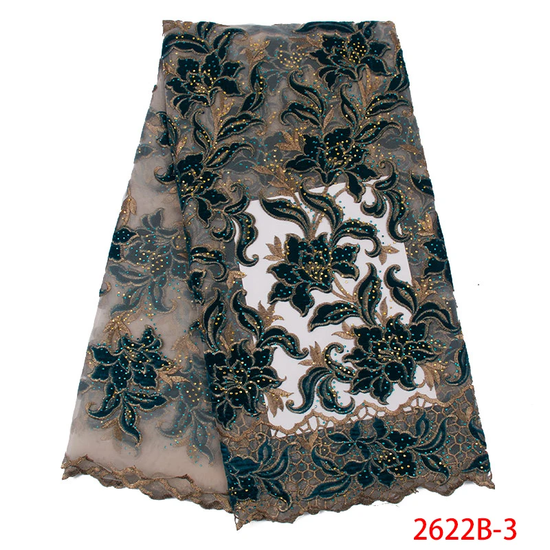 Hot sale Lace fabric high quality African Embroidery Tulle mesh Lace Fabrics with Stones nigerian net lace KS2622B-3
Hot sale Lace fabric high quality African Embroidery Tulle mesh Lace Fabrics with Stones nigerian net lace KS2622B-3