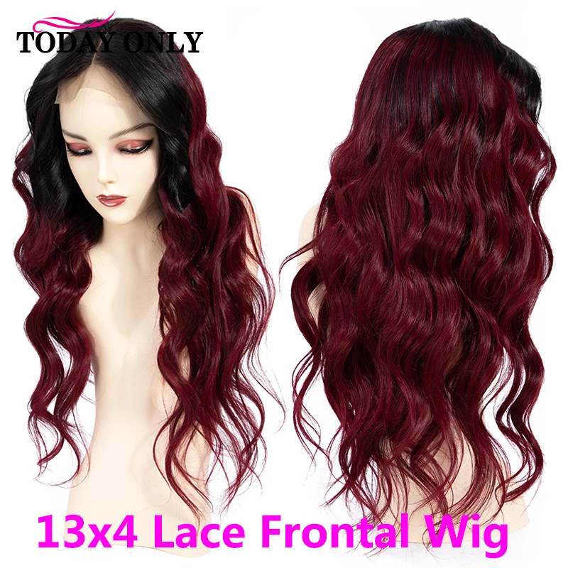 TODAYONLY Peruvian Body Wave Wig 13x4 Human Hair Wigs For Black Women Burgundy Blonde Lace Front Wig Ombre Human Hair Wig Remy
TODAYONLY Peruvian Body Wave Wig 13x4 Human Hair Wigs For Black Women Burgundy Blonde Lace Front Wig Ombre Human Hair Wig Remy