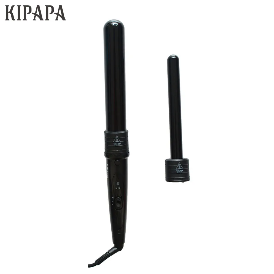 KIPAPA 2 in 1 Curling Hair Tools 3/4 to 1 1/4 inch Spiral Ceramic Curling Iron Hair Curler Tool Tourmaline Ceramic Curling Wand
KIPAPA 2 in 1 Curling Hair Tools 3/4 to 1 1/4 inch Spiral Ceramic Curling Iron Hair Curler Tool Tourmaline Ceramic Curling Wand
