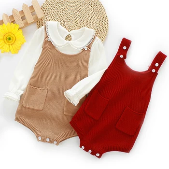 New 2019 Baby Girls Bodysuits Knit Boys Knitwear Pocket Bodysuits for Boys Clothes Spring Autumn Toddler Girls Outfit
New 2019 Baby Girls Bodysuits Knit Boys Knitwear Pocket Bodysuits for Boys Clothes Spring Autumn Toddler Girls Outfit