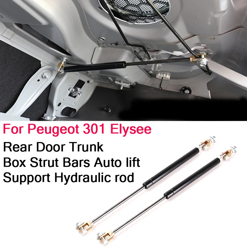 For Peugeot 301 Elysee Rear Door Trunk Box Strut Bars Auto lift Support Hydraulic Rod Spring Shock Bracket Car accessories
For Peugeot 301 Elysee Rear Door Trunk Box Strut Bars Auto lift Support Hydraulic Rod Spring Shock Bracket Car accessories