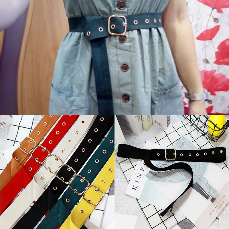 Women Ladies Velvet Waist Belt Retro Square Metal Buckle Fashion Belt for Women Dress Shirt Decorate Coat Sweater Belt
Women Ladies Velvet Waist Belt Retro Square Metal Buckle Fashion Belt for Women Dress Shirt Decorate Coat Sweater Belt