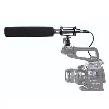 BOYA BY-PVM1000 Professional DSLR Condenser Shotgun Microphone Video Interview Mic for Canon Nikon Sony DSLR Camera Camcorder
BOYA BY-PVM1000 Professional DSLR Condenser Shotgun Microphone Video Interview Mic for Canon Nikon Sony DSLR Camera Camcorder