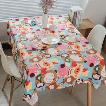 Cotton Tablecloth Color Cartoon Monkey Small Pig Animal kingdom Pattern Table Cloth Christmas Gifts Party Table Cover
Cotton Tablecloth Color Cartoon Monkey Small Pig Animal kingdom Pattern Table Cloth Christmas Gifts Party Table Cover