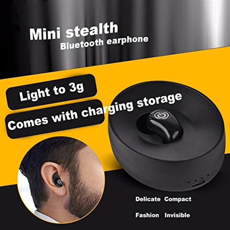 Original S600 Mini Wireless Earphone Bluetooth 4.1 Stereo Hands Free Headset with 500mAh Charging Box for iPhone Xiaomi P30
Original S600 Mini Wireless Earphone Bluetooth 4.1 Stereo Hands Free Headset with 500mAh Charging Box for iPhone Xiaomi P30
