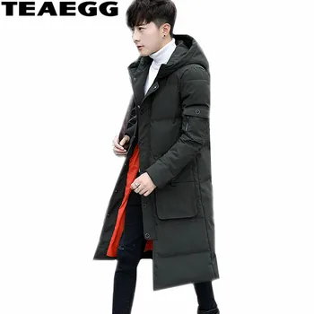 TEAEGG Long Parka Men's Winter Warm Jacket Casaco Masculino Army Green Cotton Mens Winter Jackets And Coats Parkas Hombre AL526 
TEAEGG Long Parka Men's Winter Warm Jacket Casaco Masculino Army Green Cotton Mens Winter Jackets And Coats Parkas Hombre AL526