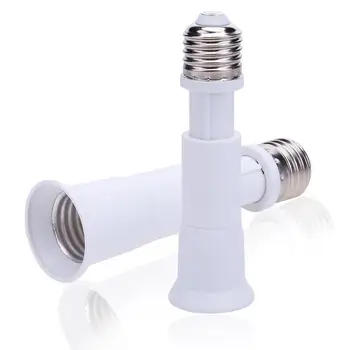 2 Pcs E27 to E27 Flexible Extension Adapter LED Light Bases Bulb Lamp Holder Socket Bulb Converter Stand Splitter 60W
2 Pcs E27 to E27 Flexible Extension Adapter LED Light Bases Bulb Lamp Holder Socket Bulb Converter Stand Splitter 60W