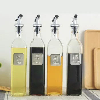 New Cooking Seasoning Bottle Dispenser Sauce Bottle Glass Storage Bottles for Oil and Vinegar Creative Kitchen Tools Accessories
New Cooking Seasoning Bottle Dispenser Sauce Bottle Glass Storage Bottles for Oil and Vinegar Creative Kitchen Tools Accessories