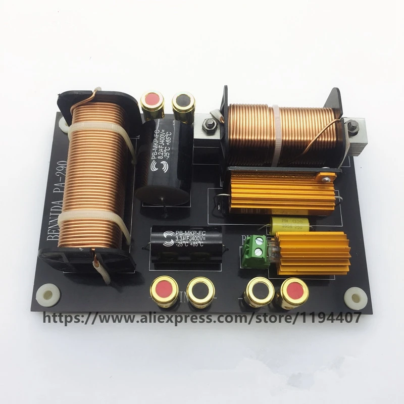 Tweeter Woofer Speaker Crossover 600W-800W Treble Bass 2 way Crossover 2000Hz For 12-15 inch Stage Speakers 1pc
Tweeter Woofer Speaker Crossover 600W-800W Treble Bass 2 way Crossover 2000Hz For 12-15 inch Stage Speakers 1pc