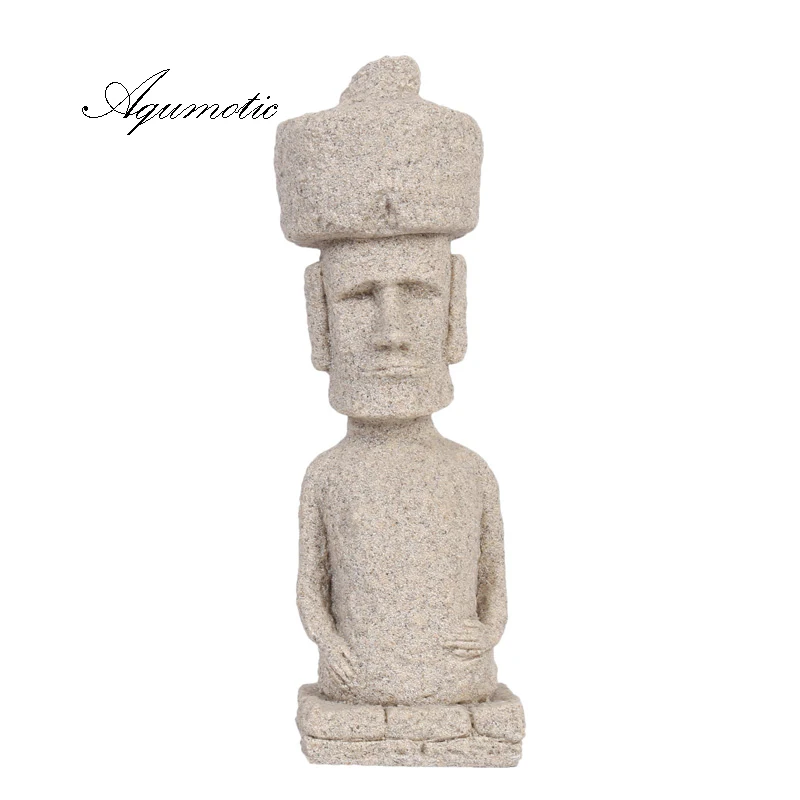 Aqumotic Chilean Classic Decorating Stones Statue Wear A Hat Semi-manual Garden Good Luck Tool Have Blessing Moai Tabletop Gift
Aqumotic Chilean Classic Decorating Stones Statue Wear A Hat Semi-manual Garden Good Luck Tool Have Blessing Moai Tabletop Gift