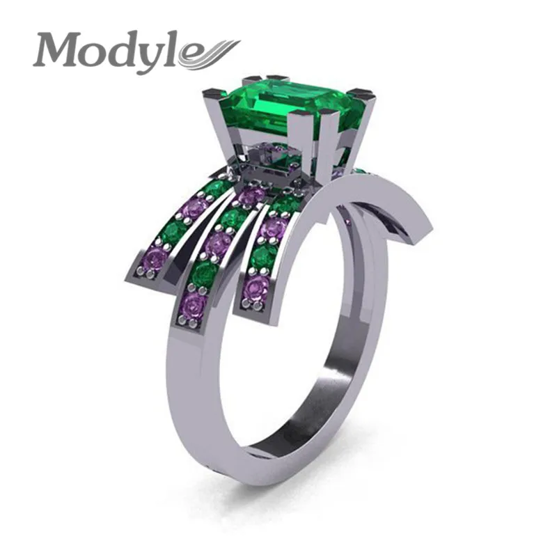 Modyle 2019 New Design Silver Color Green Zircon Flower Ring Female Fashion Wedding bijoux fantaisie femme
Modyle 2019 New Design Silver Color Green Zircon Flower Ring Female Fashion Wedding bijoux fantaisie femme