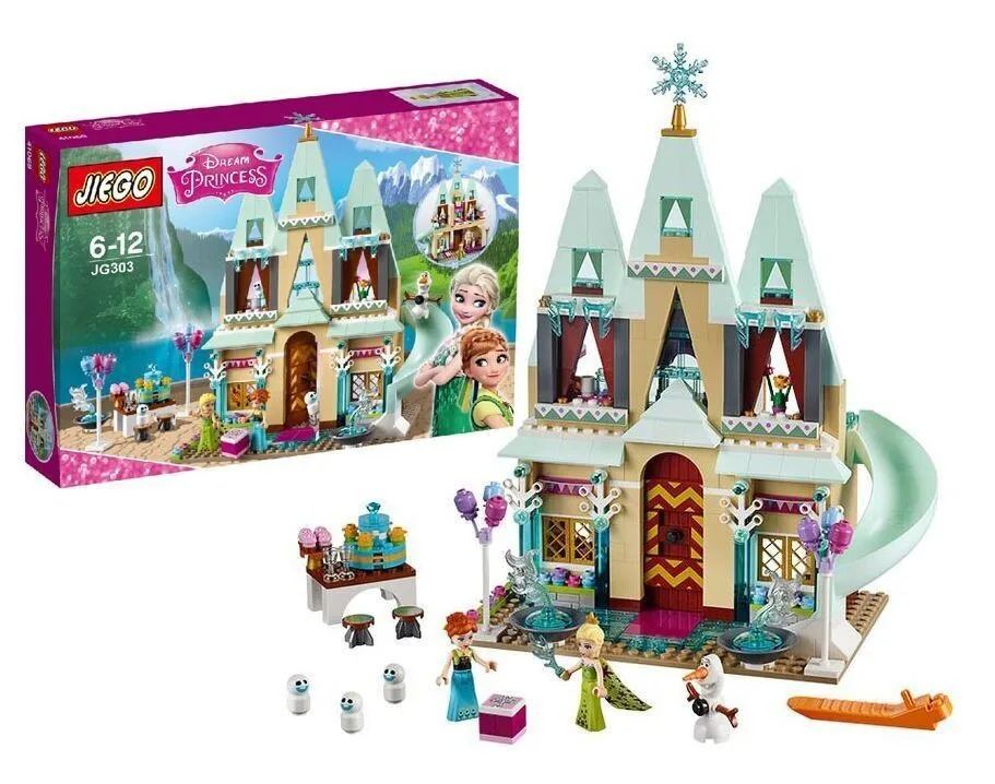 JG303 SY371 Princess Alain Delee Anna Elsa Castle Building Blocks Compatible with Girls Gift Blocks Plasticity Digital
JG303 SY371 Princess Alain Delee Anna Elsa Castle Building Blocks Compatible with Girls Gift Blocks Plasticity Digital