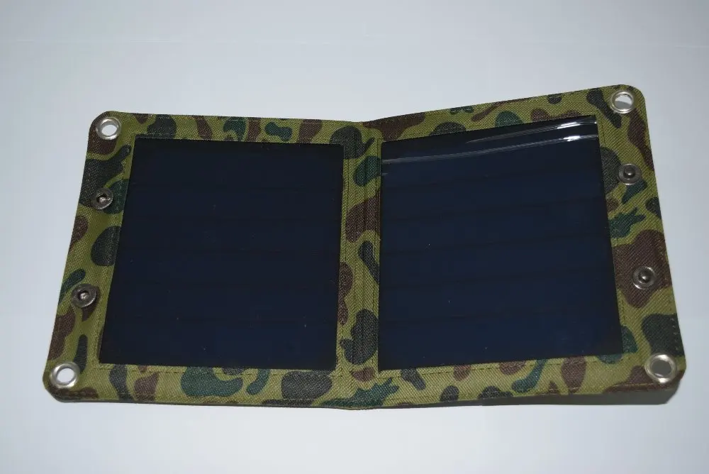 High Quality 7W 5V Foldable Solar Charger Mono Solar Panel Chager For iphone Mobile font b