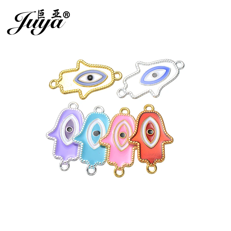 JUAY cheap alloy Jewelry Findings 10pcs 32x20mm Evil Eye lucky Hamsa Hand Connector for DIY Bracelet Necklace copper AE0023
JUAY cheap alloy Jewelry Findings 10pcs 32x20mm Evil Eye lucky Hamsa Hand Connector for DIY Bracelet Necklace copper AE0023