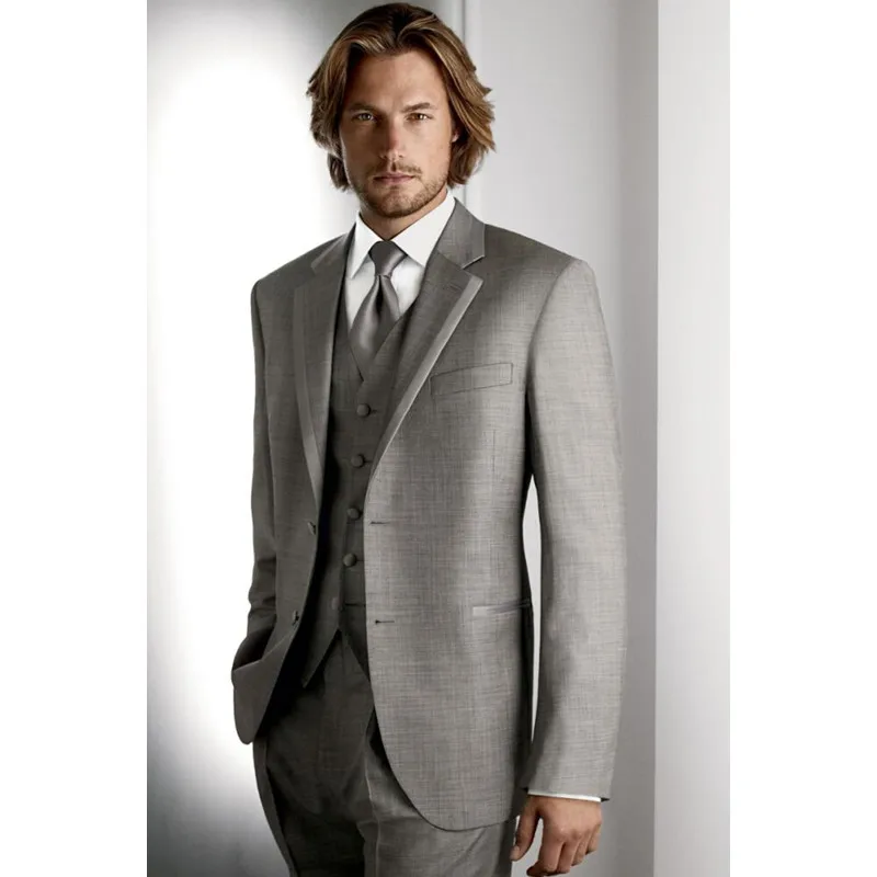 High quality Men's Wedding Dress Groom Wear Bridegroom suits Prom Clothing Groom Tuxedos (Jacket+Pants+Vest) A086
High quality Men's Wedding Dress Groom Wear Bridegroom suits Prom Clothing Groom Tuxedos (Jacket+Pants+Vest) A086