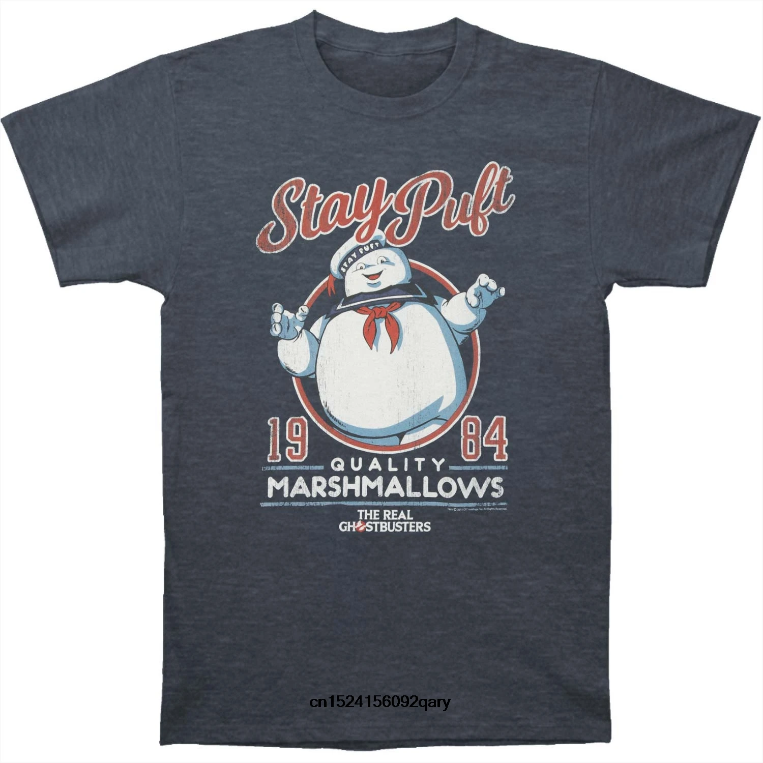 Men Funny T Shirt Women Cool tshirt Ghostbusters Staypuft T-shirt