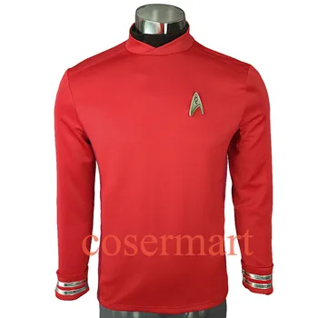New 2016 Star Costume Cosplay ST Beyond Sulu Costume Cosplay Sulu Red Uniform Halloween Party
New 2016 Star Costume Cosplay ST Beyond Sulu Costume Cosplay Sulu Red Uniform Halloween Party
