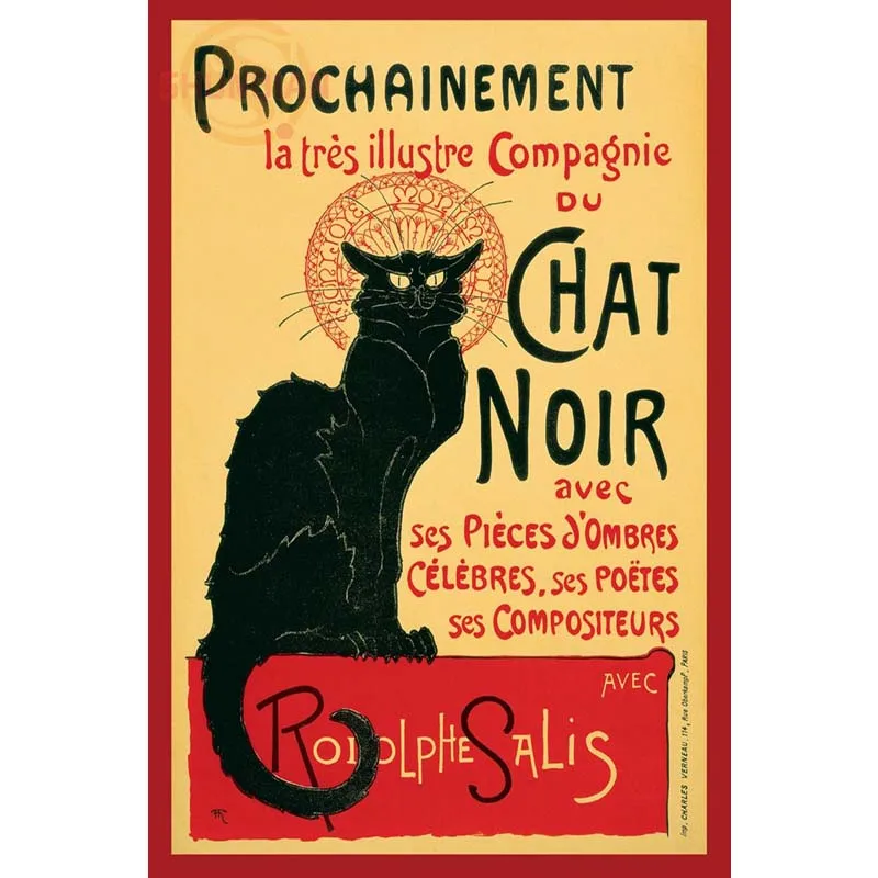 Best Nice Custom Le Chat Noir Poster Home Decor Fashion Modern For Bedroom Silk Poster Canvas Poster Fabric Cloth Poster
Best Nice Custom Le Chat Noir Poster Home Decor Fashion Modern For Bedroom Silk Poster Canvas Poster Fabric Cloth Poster