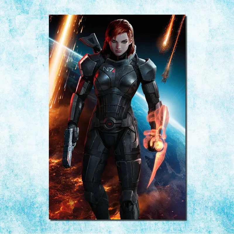Mass Effect 2 3 4 Hot Shooting Action Game Art Silk Canvas Poster 13x20 32x48 inch Pictures For Living Room Decor (more)-1
Mass Effect 2 3 4 Hot Shooting Action Game Art Silk Canvas Poster 13x20 32x48 inch Pictures For Living Room Decor (more)-1