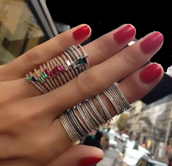 simple minimal cz ring jewelry Midi finger rings with colorful cubic zirconia 6 colors birthstone jewelry
simple minimal cz ring jewelry Midi finger rings with colorful cubic zirconia 6 colors birthstone jewelry