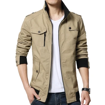 Korean Style Fashion Men Jackets Stand Collar Simple Leisure Smart Coats Outwear Khaki Color British Business Casual Jackets Men
Korean Style Fashion Men Jackets Stand Collar Simple Leisure Smart Coats Outwear Khaki Color British Business Casual Jackets Men