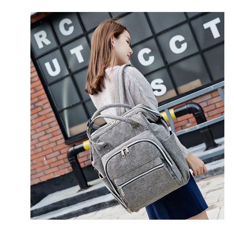 Baby Diaper Bag Brand Mummy Stroller Maternity Nappy Backpack Large Capacity Mommy Maternity Travel Bag
Baby Diaper Bag Brand Mummy Stroller Maternity Nappy Backpack Large Capacity Mommy Maternity Travel Bag