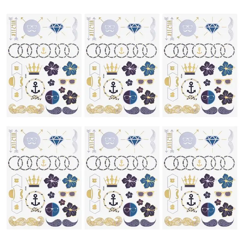 Black Panther Temporary Tattoo Sheets Goody Bag Fillers Birthday Party Favors