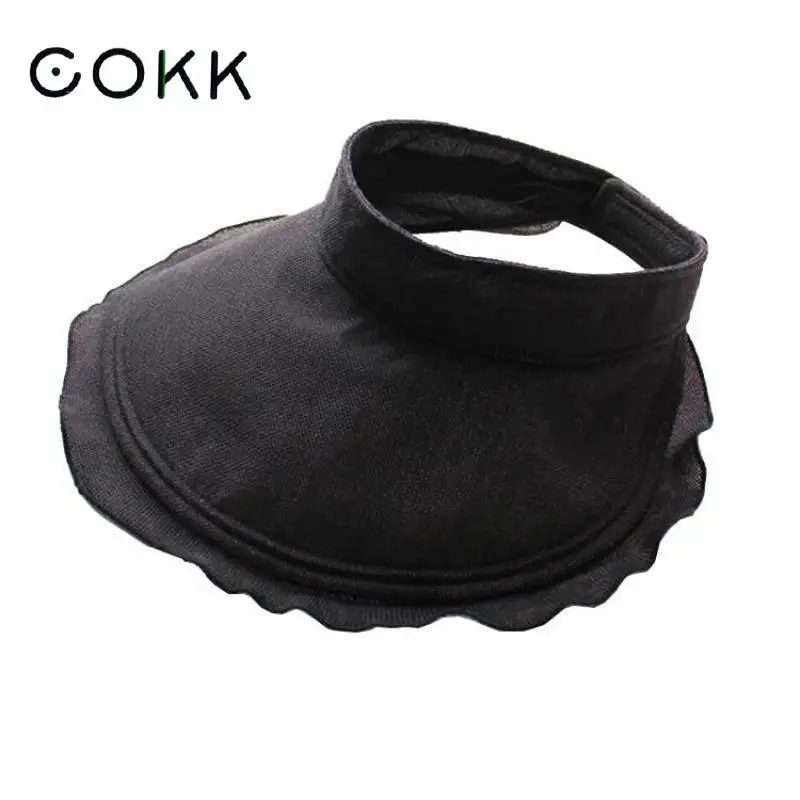 COKK Chapeu Feminino Summer Hats For Women Folding Empty Top Sunscreen Shading Sun Hat Female Beach Hat Visor Chapeau Femme New
COKK Chapeu Feminino Summer Hats For Women Folding Empty Top Sunscreen Shading Sun Hat Female Beach Hat Visor Chapeau Femme New