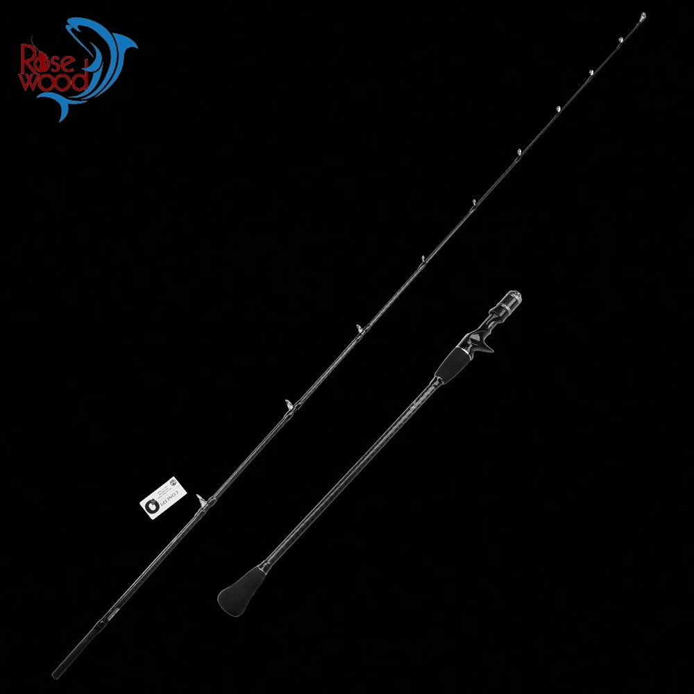 ROSEWOOD 6KG Drag Powers JSC 632-5/5 Baitcasting Rod Slow Pith Slow Action Jigging Rod, Full Fuji Saltwater Casting Rod
ROSEWOOD 6KG Drag Powers JSC 632-5/5 Baitcasting Rod Slow Pith Slow Action Jigging Rod, Full Fuji Saltwater Casting Rod