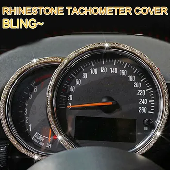 2Pcs/Set Crystal Decorate Tachometer Cover Decal Emblem For BMW MINI COOPER F56/F55
2Pcs/Set Crystal Decorate Tachometer Cover Decal Emblem For BMW MINI COOPER F56/F55