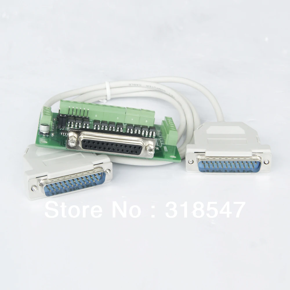 Stepper Motor Breakout Board 6 Axis Interface Board ( Breakout Board DB25) Adapter Milling Engraver Laser Printer LONGS MOTOR
Stepper Motor Breakout Board 6 Axis Interface Board ( Breakout Board DB25) Adapter Milling Engraver Laser Printer LONGS MOTOR
