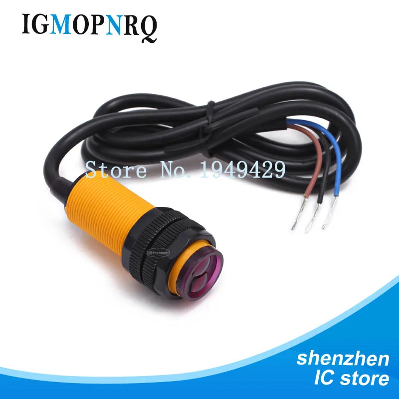 free shipping car robot E18-D80NK infrared obstacle avoidance sensor proximity switch 3-80cm adjustable Hot sale
free shipping car robot E18-D80NK infrared obstacle avoidance sensor proximity switch 3-80cm adjustable Hot sale
