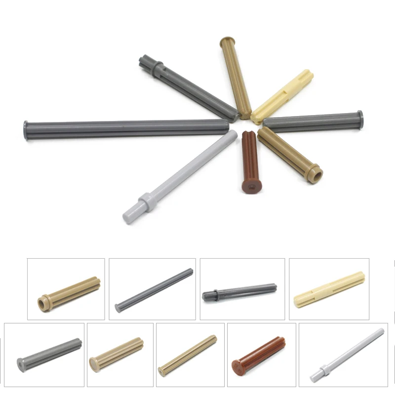 20Pcs/Lot Technic Axle with Stop MOC Brick Parts DIY Toys For Kids Compatible with 6587 24316 87083 55013 15462 99008
20Pcs/Lot Technic Axle with Stop MOC Brick Parts DIY Toys For Kids Compatible with 6587 24316 87083 55013 15462 99008