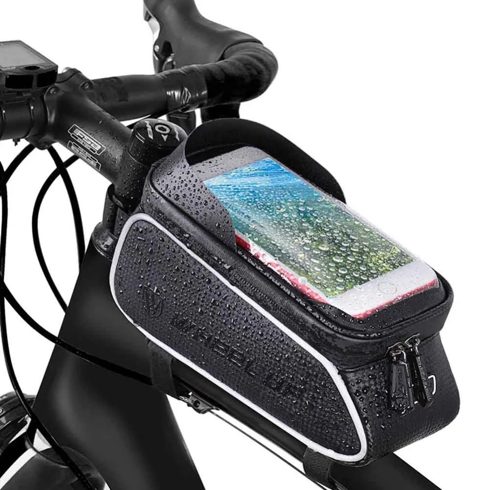 MTB Road Bike Bicycle Bags Rainproof Waterproof Touch Screen Cycling Top Front Tube Frame Bag 6inch Phone Case Bike Accessories
MTB Road Bike Bicycle Bags Rainproof Waterproof Touch Screen Cycling Top Front Tube Frame Bag 6inch Phone Case Bike Accessories