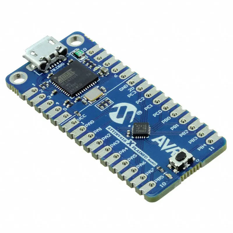 1 pcs x ATTINY416-XNANO ATtiny416 Xplained Nano ATtiny AVR MCU 8-Bit Embedded Evaluation Board
1 pcs x ATTINY416-XNANO ATtiny416 Xplained Nano ATtiny AVR MCU 8-Bit Embedded Evaluation Board