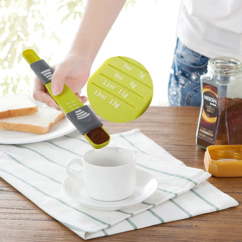 0.5g-13g Adjustable Plastic Measuring Spoon Double End Eight Stalls Measuring Scoop Cup Baking Tool Kitchen Scale
0.5g-13g Adjustable Plastic Measuring Spoon Double End Eight Stalls Measuring Scoop Cup Baking Tool Kitchen Scale