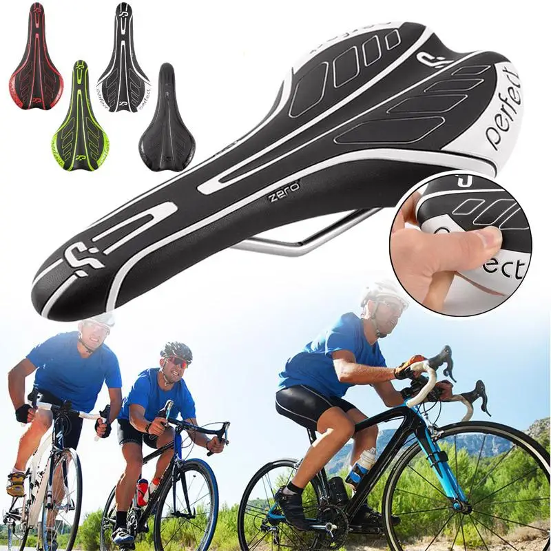 Bike Saddle Mountain Bike Seat Cushion Breathable Comfortable Bicycle Seat Ergonomics Design Fit for Road Bicycle Mountain Bike
Bike Saddle Mountain Bike Seat Cushion Breathable Comfortable Bicycle Seat Ergonomics Design Fit for Road Bicycle Mountain Bike