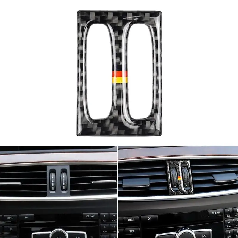 Carbon Fiber Air Outlet Knob Cover for W204 Auto Car Styling Air Outlet Trim Sticker for C Class W204 11-12 LHD Benz Accessories
Carbon Fiber Air Outlet Knob Cover for W204 Auto Car Styling Air Outlet Trim Sticker for C Class W204 11-12 LHD Benz Accessories